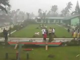 Actual Video of Storm Surge of Typhoon Haiyan Yolanda in Leyte Philippines