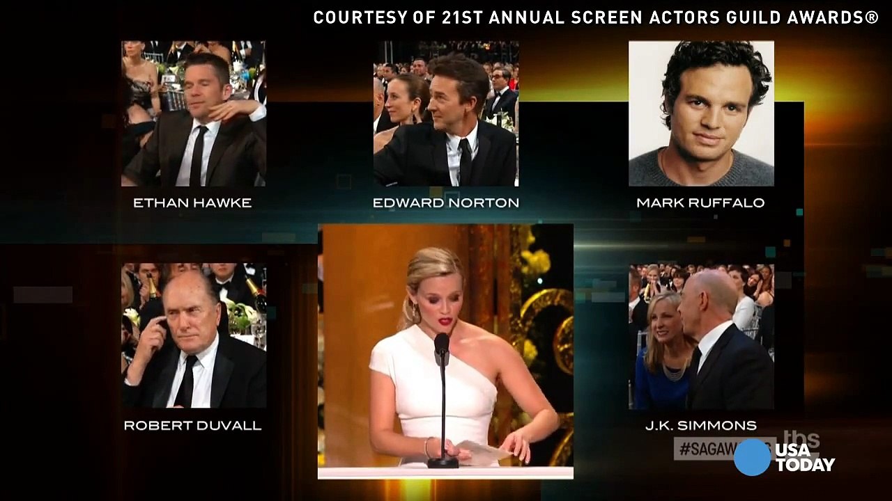 Gros FAIL pendant la remise des SAG Awards : faux applaudissements!