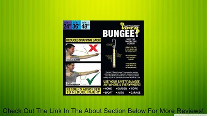 Hot Headz Viper Non-Recoil Bungee Cord, Yellow, 36-Inch Review