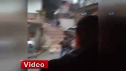 Gülsuyu'ndaki Palalı Kavga Kamerada