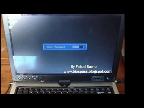 Backdoor Remove Laptop Bios Password very Instant by Faisal Samo