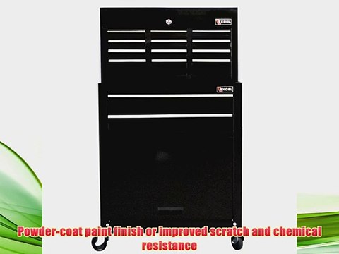 Best buy Excel TB220XAB-Black 24-Inch Steel Chest Roller Combination Black