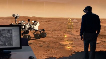 OnSight : étudier Mars grâce àdes lunettes holographiques
