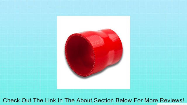 3 To 4 3-Ply Turbo/Intake Piping Red Silicone Reducer Hose Review