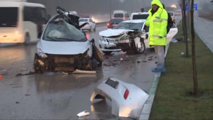 Bursa'da Trafik Kazası: 1 Ölü, 3 Yaralı