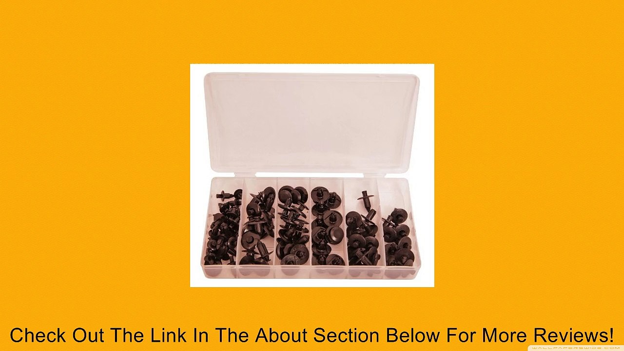 80pcs Motorcycle ATV Fairing Bodywork Bolt Push Pry M8 M7 M6 Nylon Rivets Pin Review