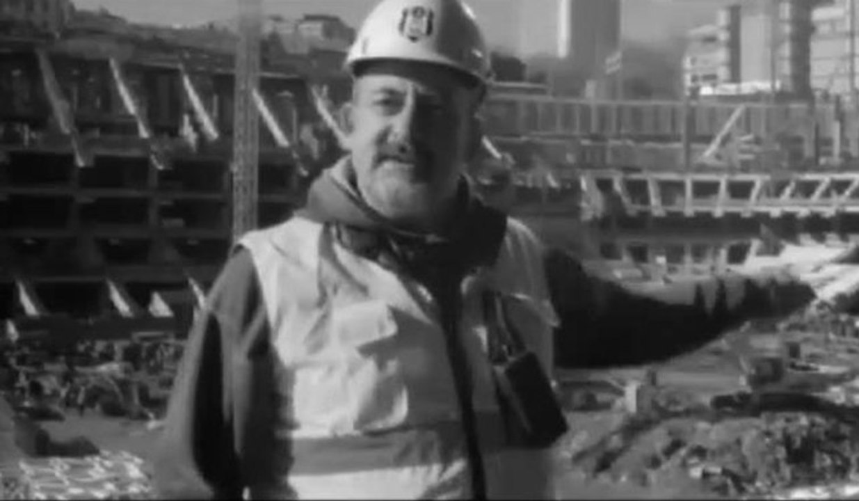 Vodafone Arena inşaat ekibinden Beşiktaş taraftarına mesaj