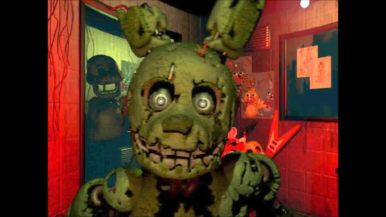 FNAF 3 Golden Bonnie is the Endoskeleton!!!