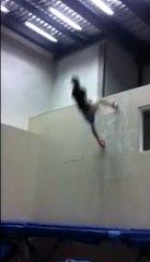 CRAZY WALKING ON WALL