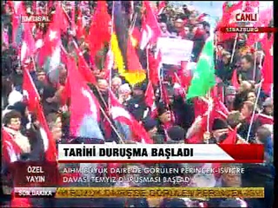 Strazburg'dan canlı yayın  2