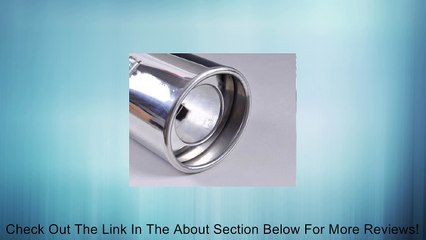 Perfect Chrome Stainless Steel Exhaust Tail Rear Muffler Tip Pipe Review