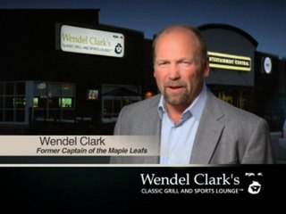 Wendel Clark Sports Lounge Commercial