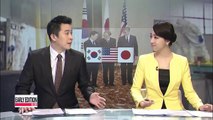 U.S., Japan express support for S. Korea's efforts for inter-Korean dialogue