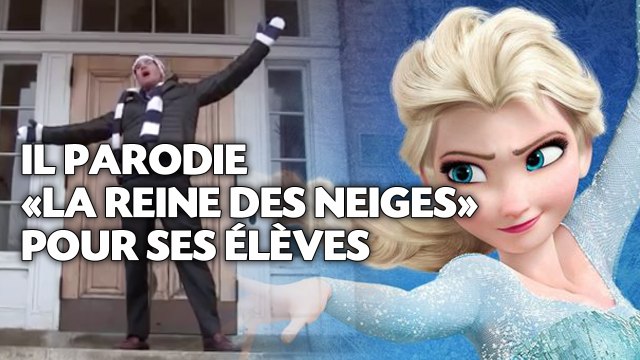 Il parodie «La Reine des Neiges» pour annoncer la fermeture de son école