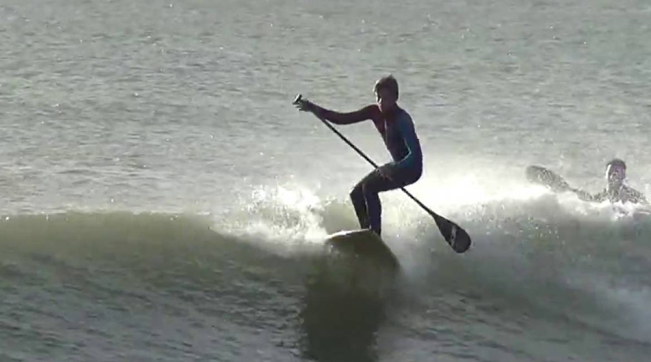 Benoît Carpentier, espoir du stand up paddle français
