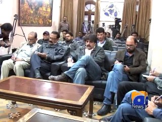 PTI’s Imran Ismail Press Briefing on Sindh Govt Corruption-28 Jan 2015