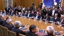 اليونان: في أول اجتماع لحكومته الجديدة ، تسيبراس يؤكد استعداده للتفاوض مع الاتحاد الأوروبي بشأن الديون