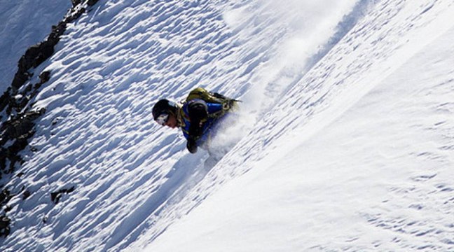 L’épreuve freeride de la Swatch Skiers Cup assure le spectacle