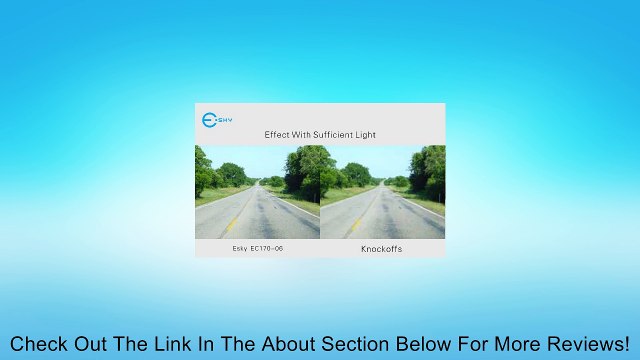 Esky� EC170-11 World Smallest HD Color CCD Waterproof Vehicle Car Rear View Backup Camera, 170 Degree Viewing Angle Rearview Camera- Size: 0.86*0.65*0.50 inch (No Guideline Version) Review