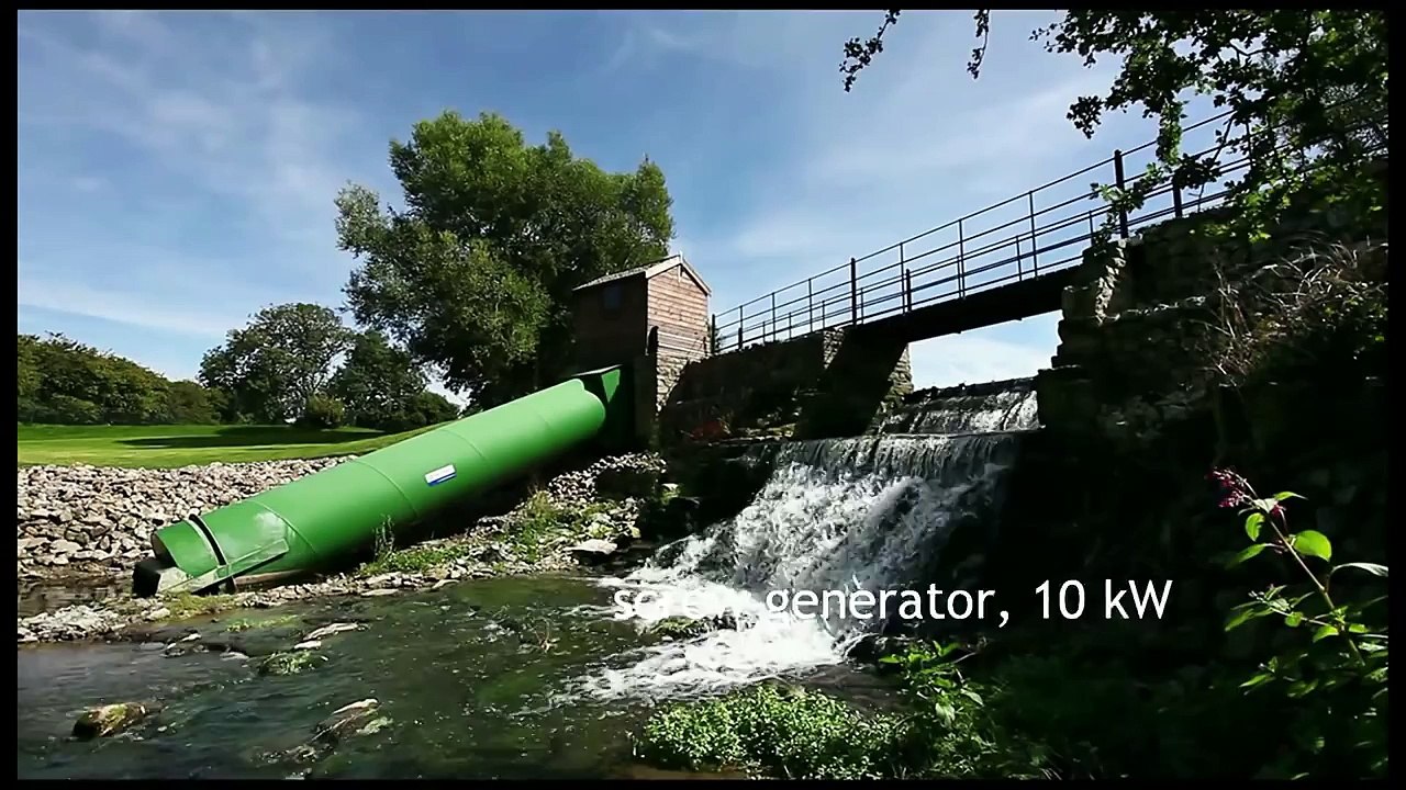 Spaans Babcock hydro dynamic screw generator