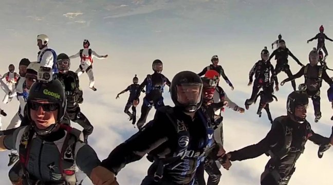 Nouveau record du monde de FreeFly pour les Soul Flyers !