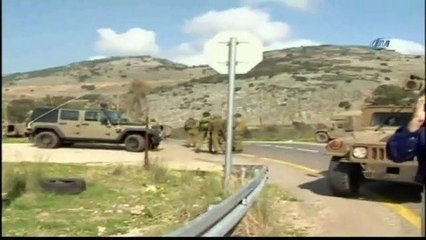 İsrail askeri araçlarına saldırı