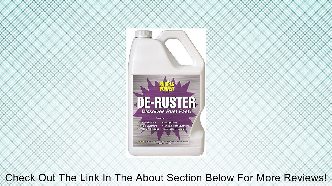 Purple Power (31020P) De-Ruster - 1 Gallon Review