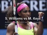 watch S. Williams vs M. Keys 29 jan live stream