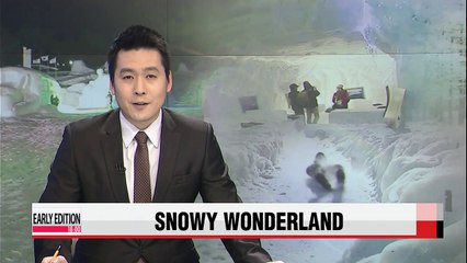 Annual festival creates wintry wonderland in Gangwon-do province