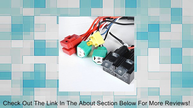 Headlight Relay Wiring Harness H4/9003 With High Heat Ceramic Plugs Dual High Low Beam Review