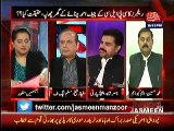 Anchor Jasmeen Manzoor Blasts on Qaim Ali Shah in a Live Show