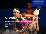 watch live tennis Serena vs M. Keys