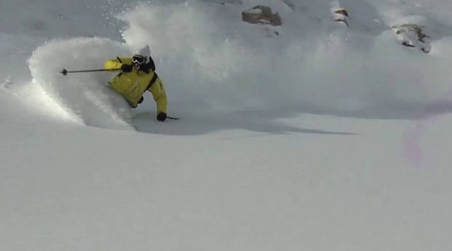 Enak Gavaggio sur les pentes du continent nord-américain