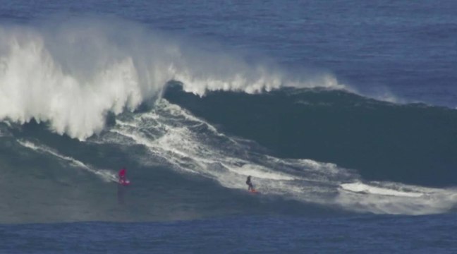 Des vagues de 5 à 7 mètres dans le Pays basque