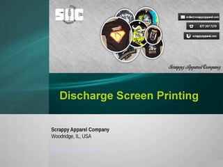 Discharge Screen Printing