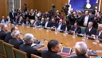 Drei Tage nach der Wahl: Erste Kabinettssitzung in Griechenland