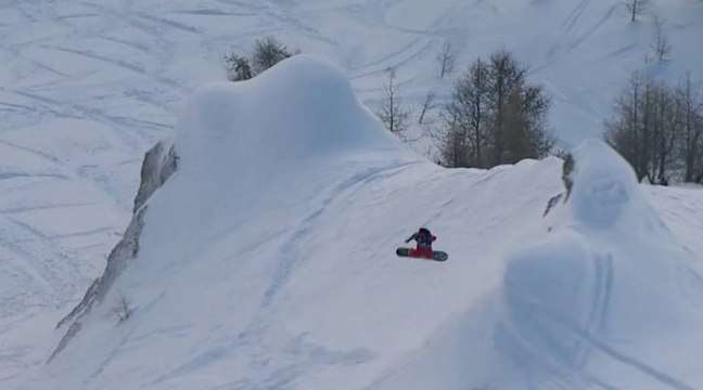 Freeride World Tour 2013 Courmayeur : le run d’Emilien Badoux