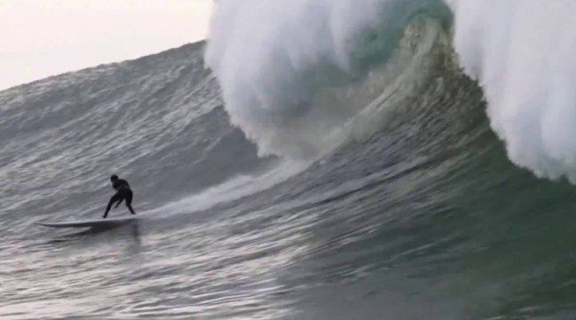 Billabong XXL Big Wave Awards 2013 : Derek Dunfee à Maverick's