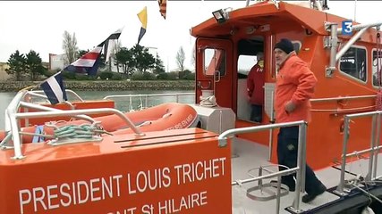 le nouveau canot SNSM à Talmont st Hilaire