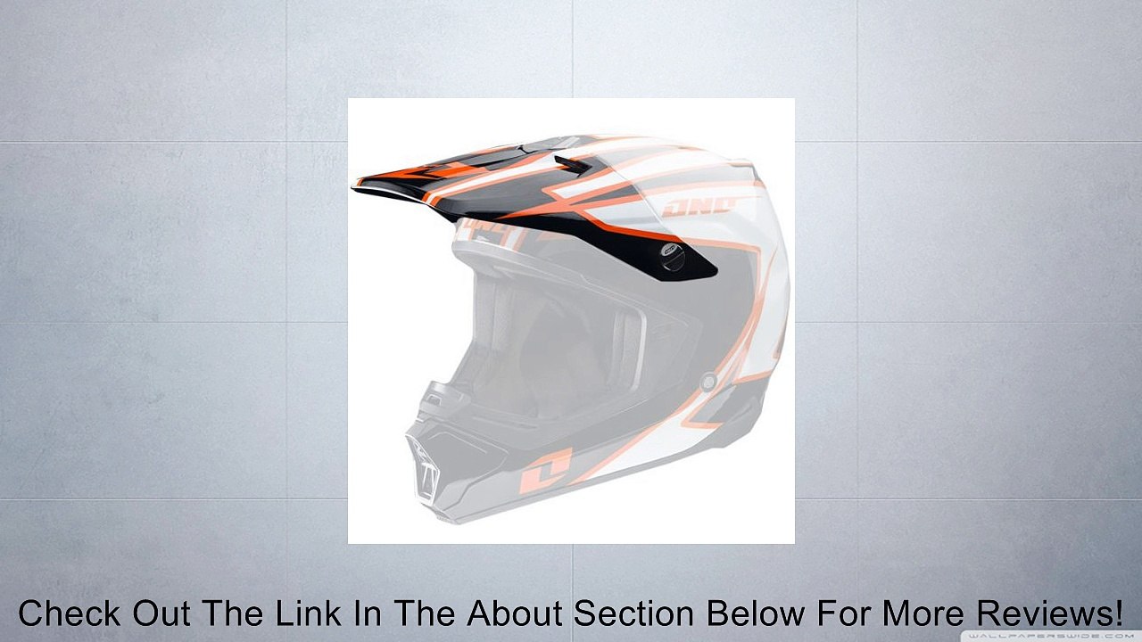 One Industries Gamma Crypto Replacement Visor Black/Orange Review