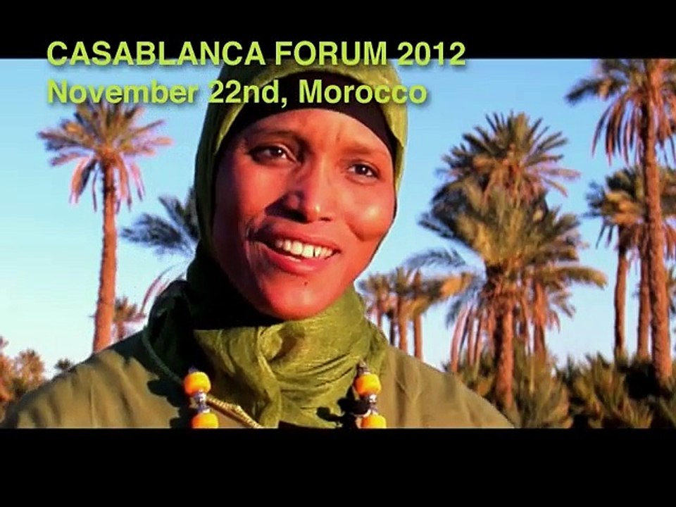 Presentation 'The Threshold of the Desert' in Morocco