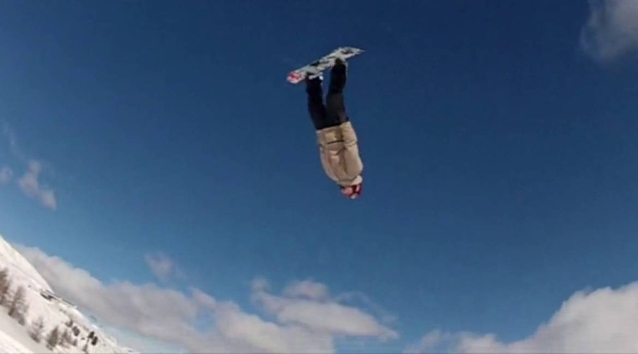 Un quadruple cork replaqué à Vars
