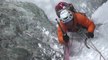 Max Bonniot grimpe une nouvelle voie dans les Hautes Alpes
