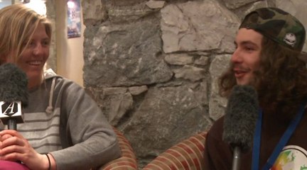 La première journée des X Games avec Mirabelle Thovex et David Bonneville