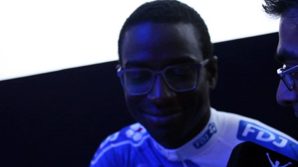 Cyclisme - Kévin Reza lors de la présentation de la FDJ