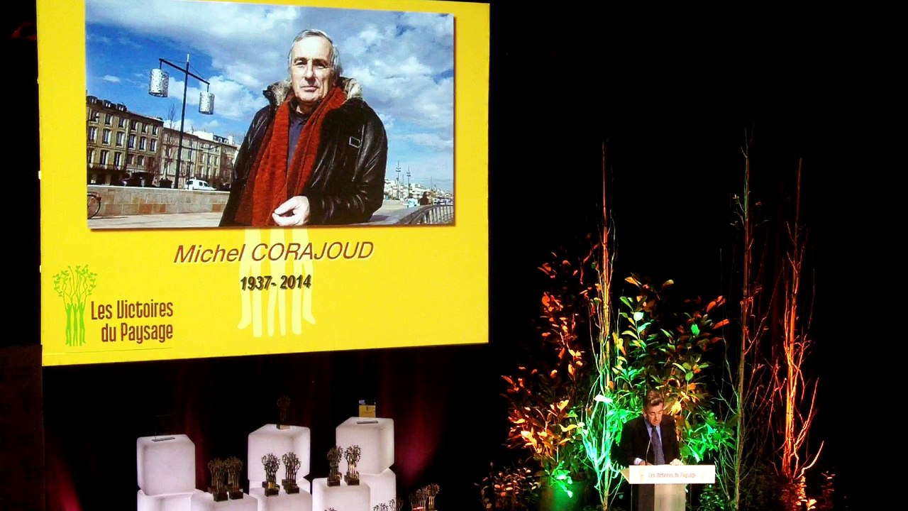 VAL’HOR : Michel Audouy, Président délégué à la Comep dirigel es  Victoires du Paysage 2014