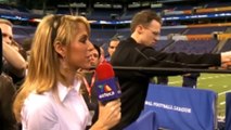 Ines Sainz, la protagonista del Super Bowl