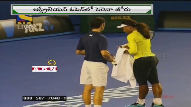 Australian Open Serena Williams in semis