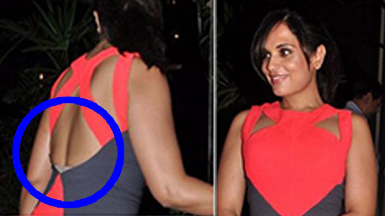 Richa Chadda's SHOCKING Wardrobe Malfunction