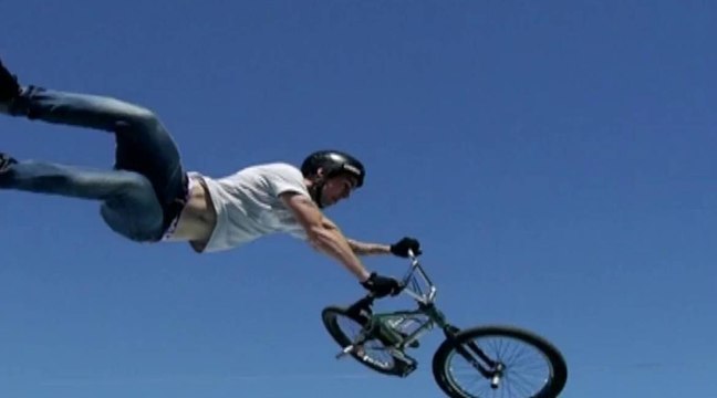 Le BMX s'invite au Mondial du vent avec Matthias Dandois